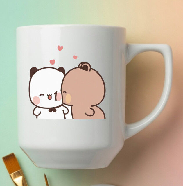 Mug Milk and Mocha Bear Couple