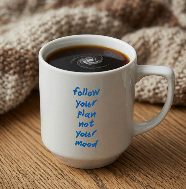 Mug Follow Your Plan Discipline thumbnail 4