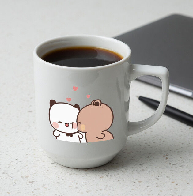 Mug Milk and Mocha Bear Couple