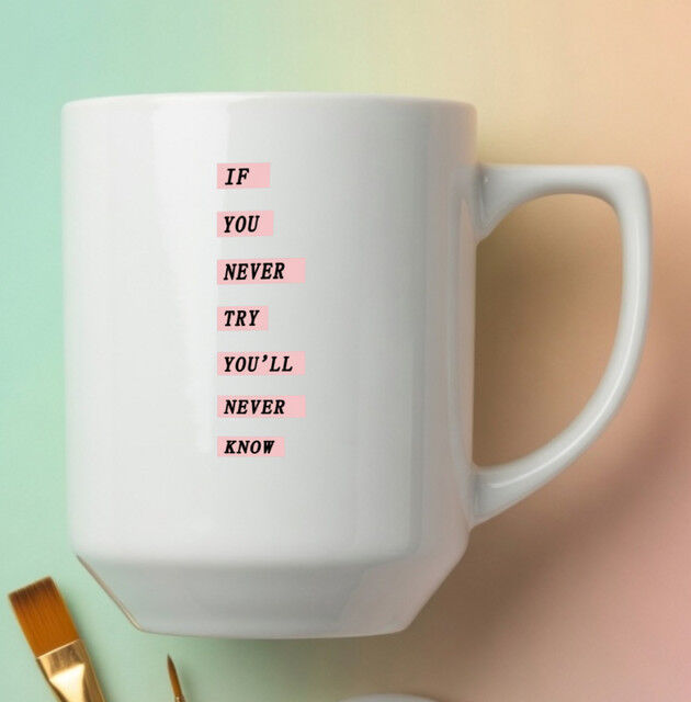 Mug Liste de Citations Rose