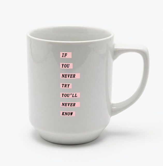 Mug Liste de Citations Rose