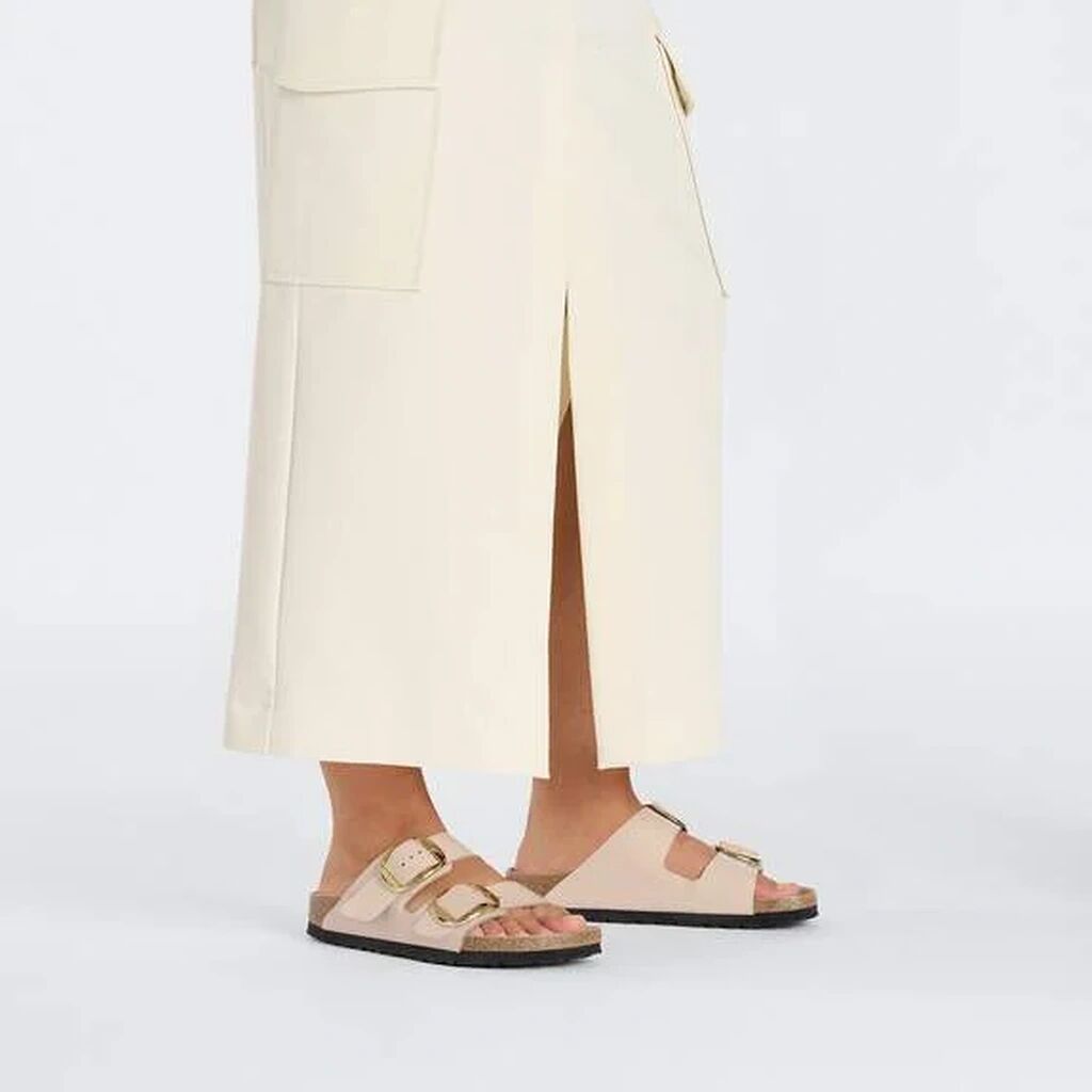 Arizona Big Buckle High Shine New Beige Narrow