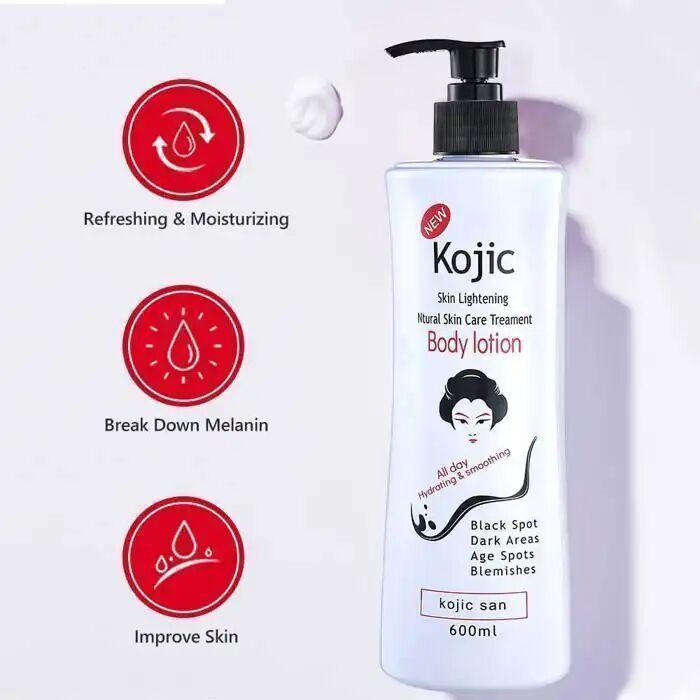 Lait Corporel Éclaircissant - Acide Kojique - Hydratant - Formule Coréenne thumbnail 4