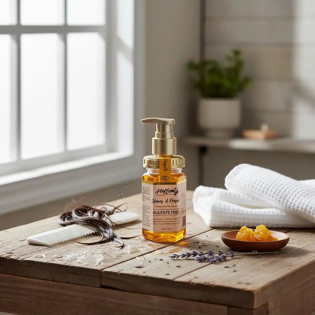 Sérum Capillaire - Miel & Propolis - Sans Sulfate - Réparateur - Nourrissant thumbnail 3
