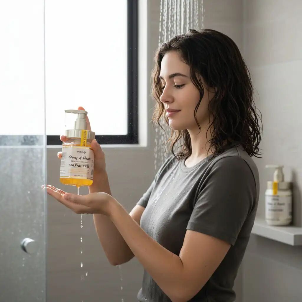 Pack Honey & Propolis – Shampoing Hydratant & Traitement Capillaire Sans Sulfate À L’huile D’argan Bio & Miel