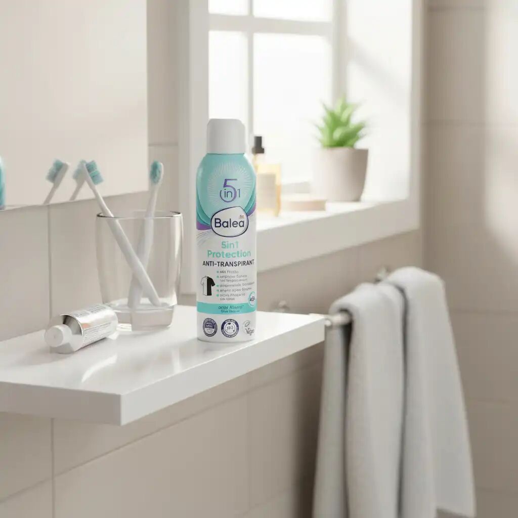 Déodorant 5‑in‑1 Protection 48h – Spray Antiperspirant