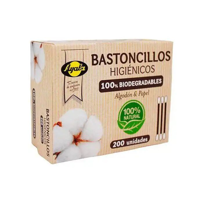 Cotons-tiges Biodégradables – 100 % Coton Naturel