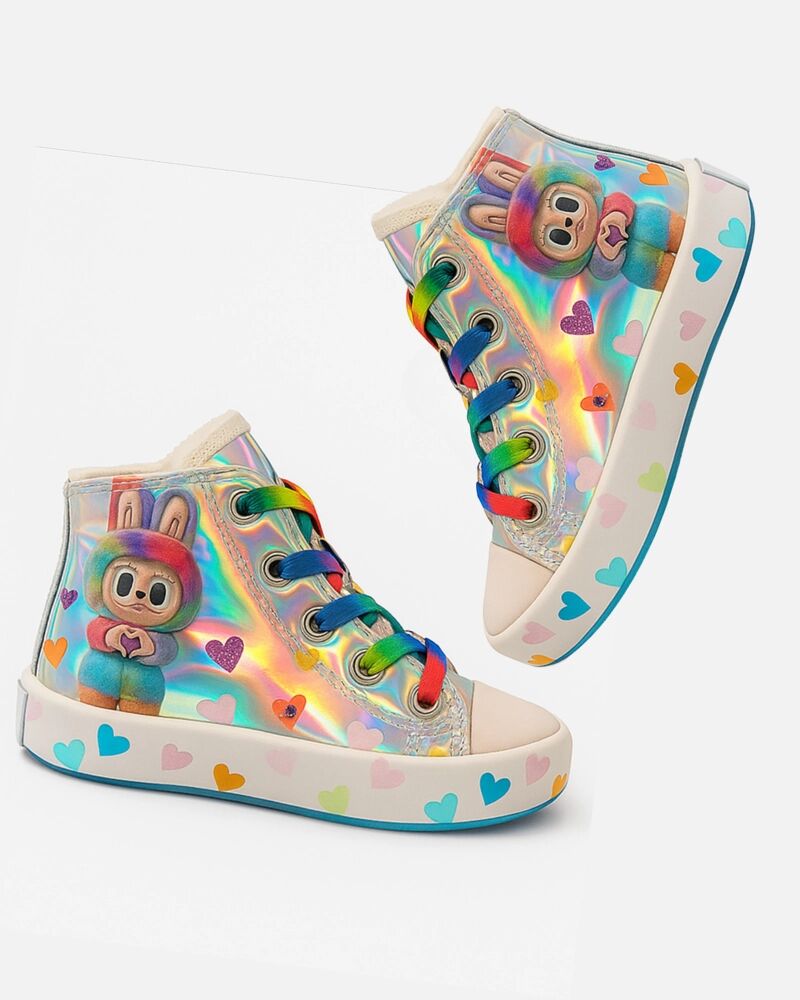 Labubu Holographic Girl Sneaker