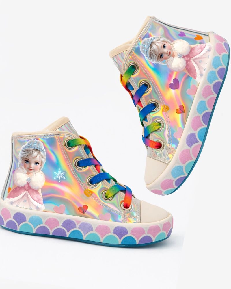 Magic Princess Holographic Girl Sneakers
