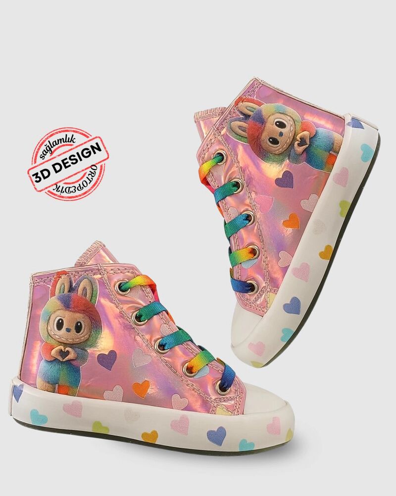Labubu Holographic Girl Sneaker thumbnail 1
