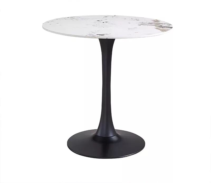 Iris Table Ronde Tulipe En Pierre Frittée 80 Cm – Chanel ( Sans Les Chaises ) thumbnail 3