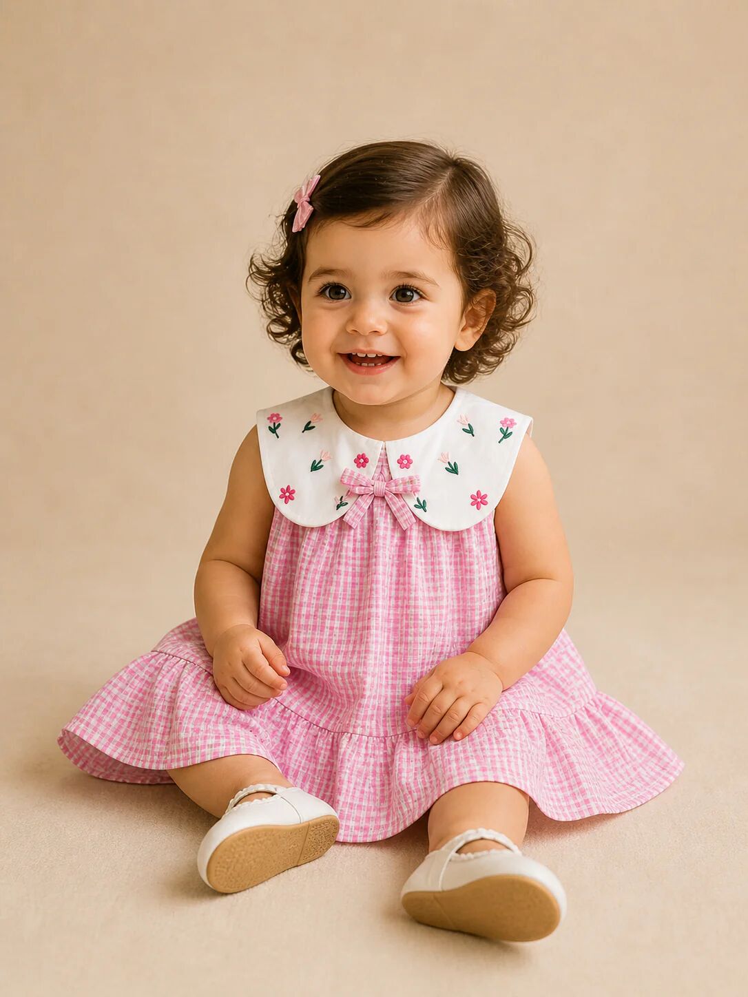 Ensemble Bébé Fille 2 Pièces – Élégance Florale thumbnail 1