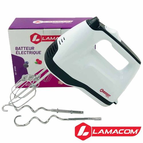 Batteur Électrique 5 Vitesses 200 Watt