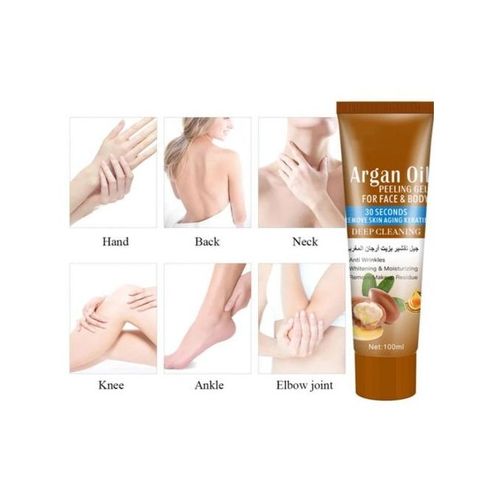 Gel Peeling À L'huile D'argan Pour Le Visage Et Le Corps thumbnail 3