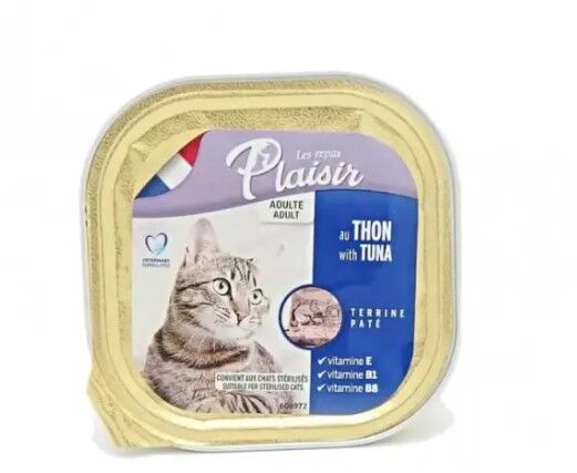 Barquettes Chat Adult Au Thon 100g
