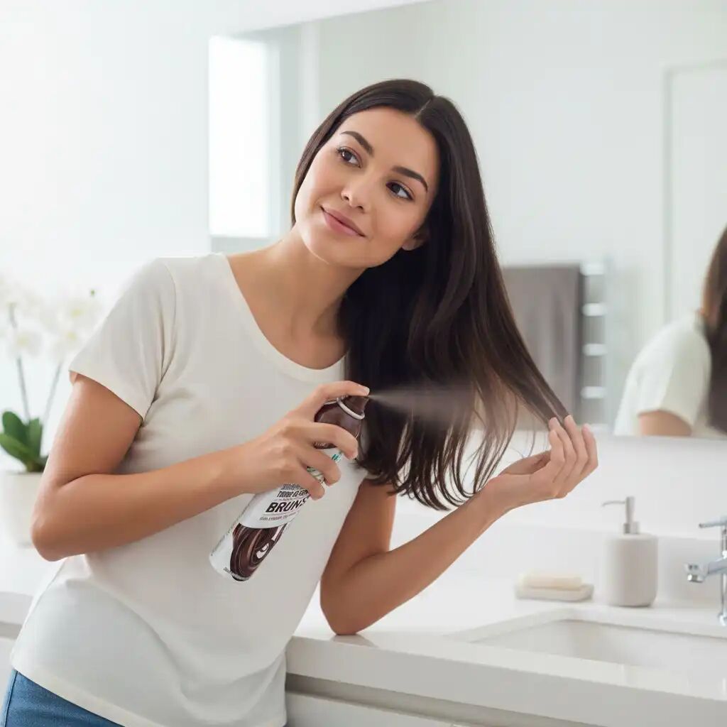 Shampoing Sec Brun