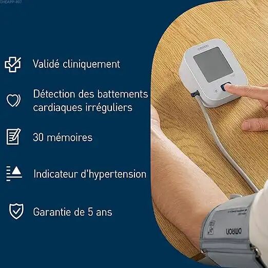 M2 Essential – Tensiomètre Électronique Automatique Au Bras