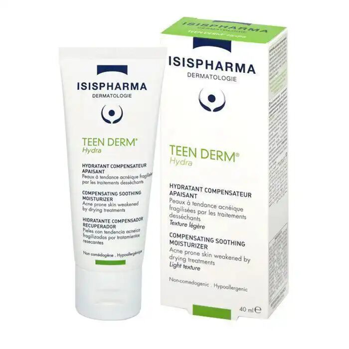 Teen Derm Hydra Crème Hydratante Sans Alcool Peaux Acnéiques
