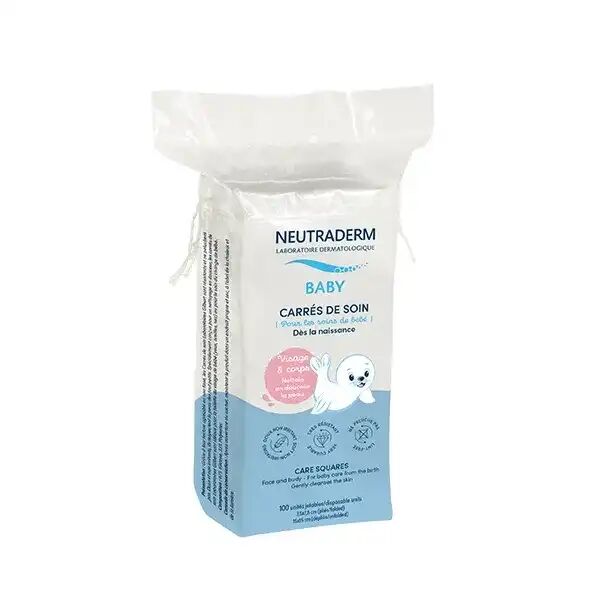 Bébé Gilbert Carrés De Soin Visage & Corps – 100 Unités