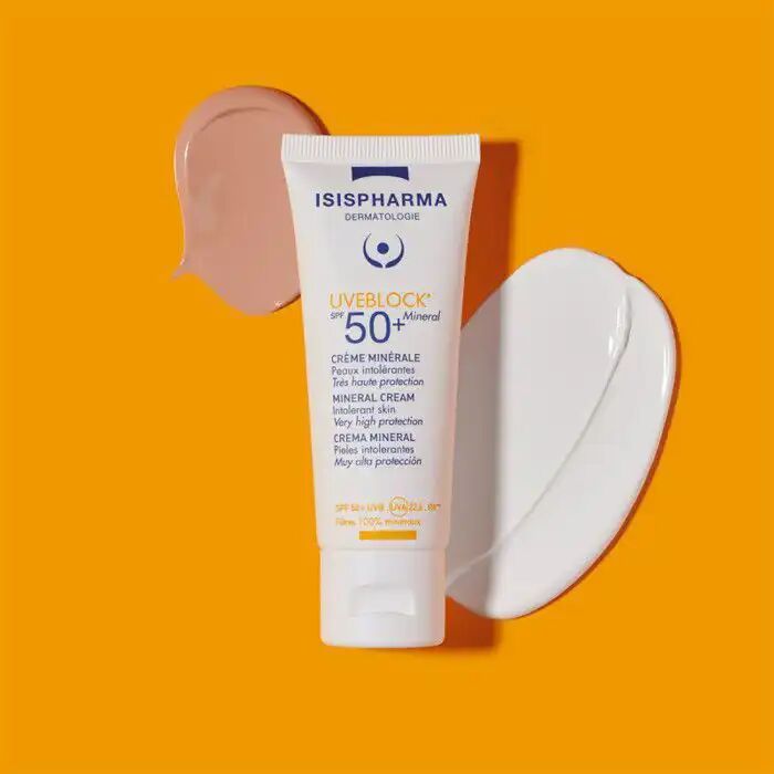 Uveblock Crème Solaire Spf50+ 100% Minérale Hypoallergénique Peaux Sensiblesa thumbnail 4