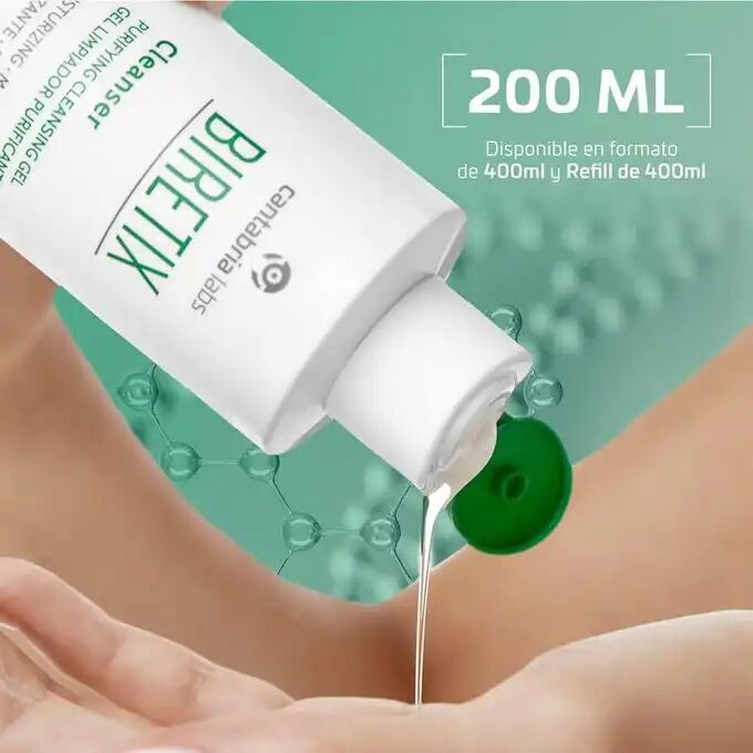 Nettoyant Biretix Cleanser Peaux Mixtes À Grasses Hypoallergénique thumbnail 4