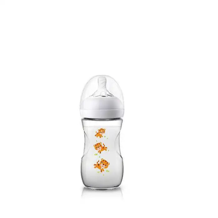 Avent Natural Biberon Débit Lent Des 1 Mois Tigre