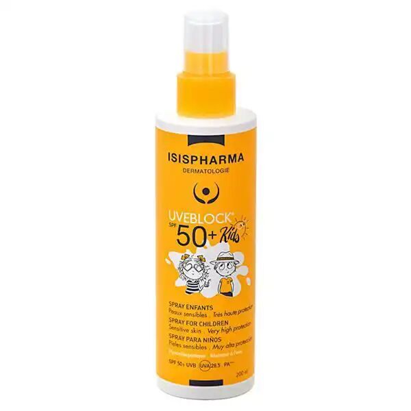 Spray Solaire Uveblock - Spf50+ - Hypoallergénique