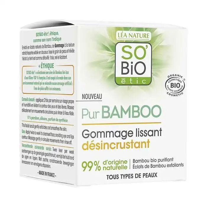 Pur Bamboo Gommage Lissant Désincrustant Bio