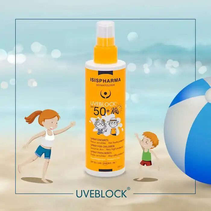 Spray Solaire Uveblock - Spf50+ - Hypoallergénique thumbnail 4