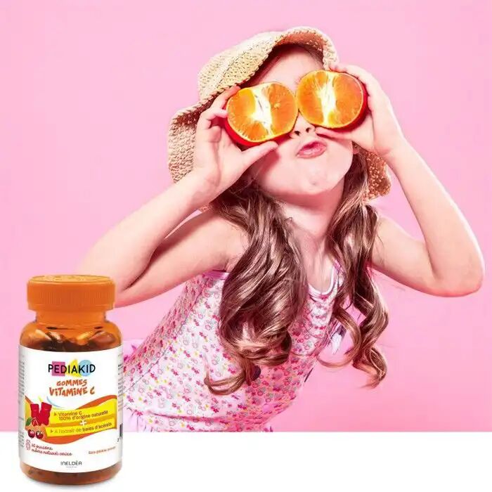 60 Gommes Vitamine C Goût Cerise Réduction De La Fatigue thumbnail 3
