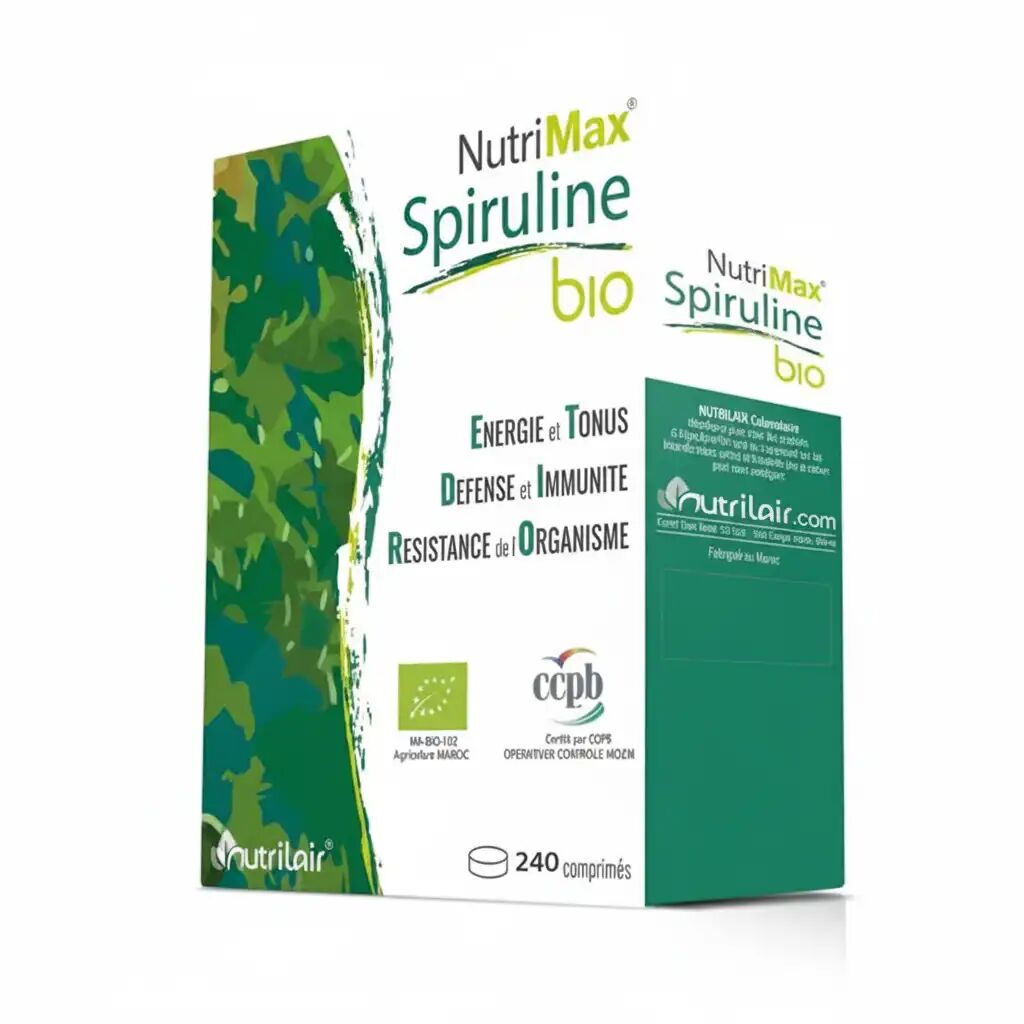 Spiruline Bio - 240 Comprimés