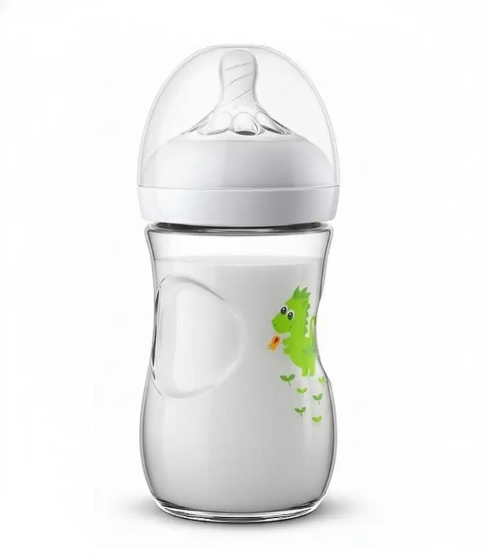 Natural Biberon Débit Lent Des 1 Mois Dragon 260ml