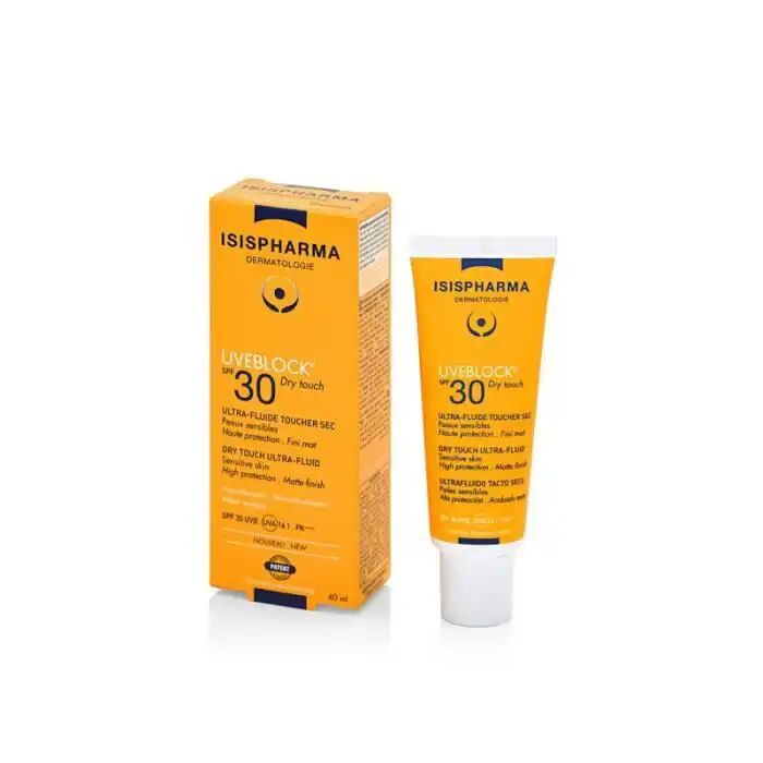 Soin Solaire Uveblock Ultra-fluide Spf30 Toucher Sec Matifiant