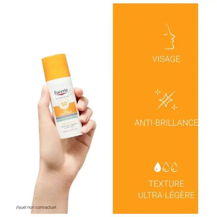 Gel-crème Solaire Spf50+ Peaux Grasses Non Comédogène thumbnail 4
