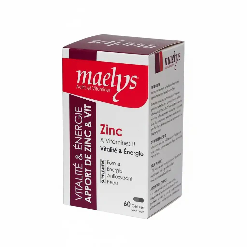 Zinc Et Vitamines B - 60 Gélules