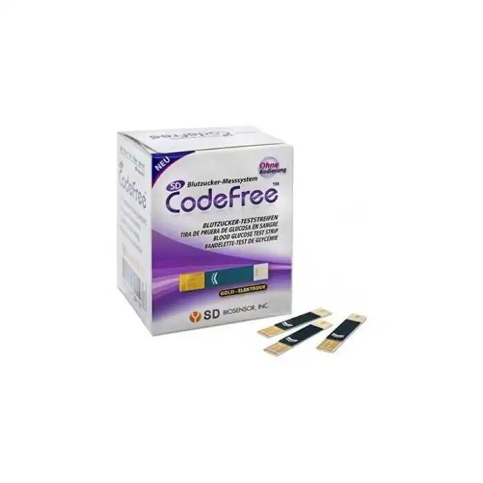 Bandelettes De Test De Glycémie Codefree