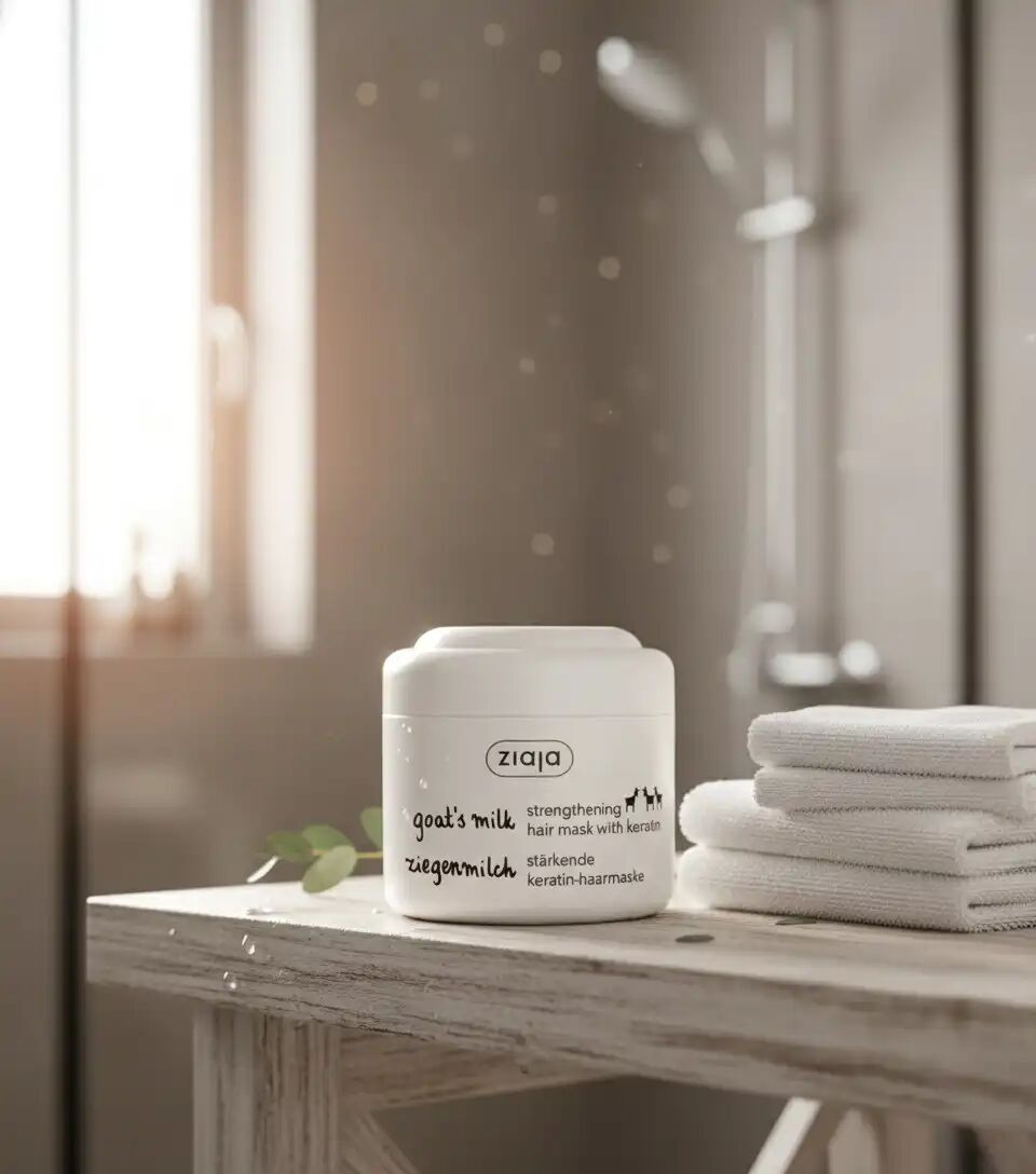 Masque Capillaire Goats Milk – Hydratation & Régénération – Cheveux Secs