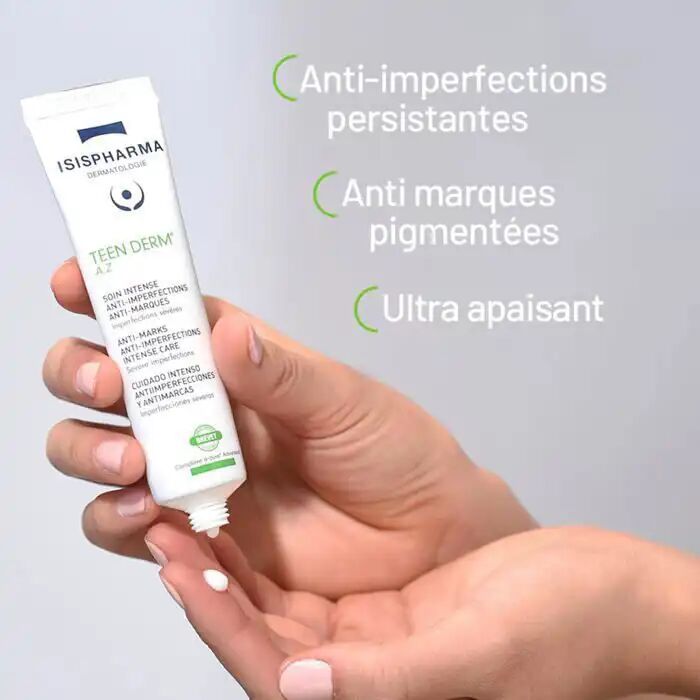 Crème Teen Derm A.Z Acide Azélaïque 15% Peaux Grasses Non Comédogène