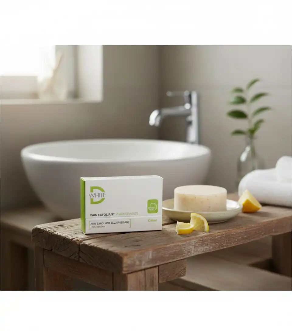 Pain Exfoliant Citron Peaux Grasses