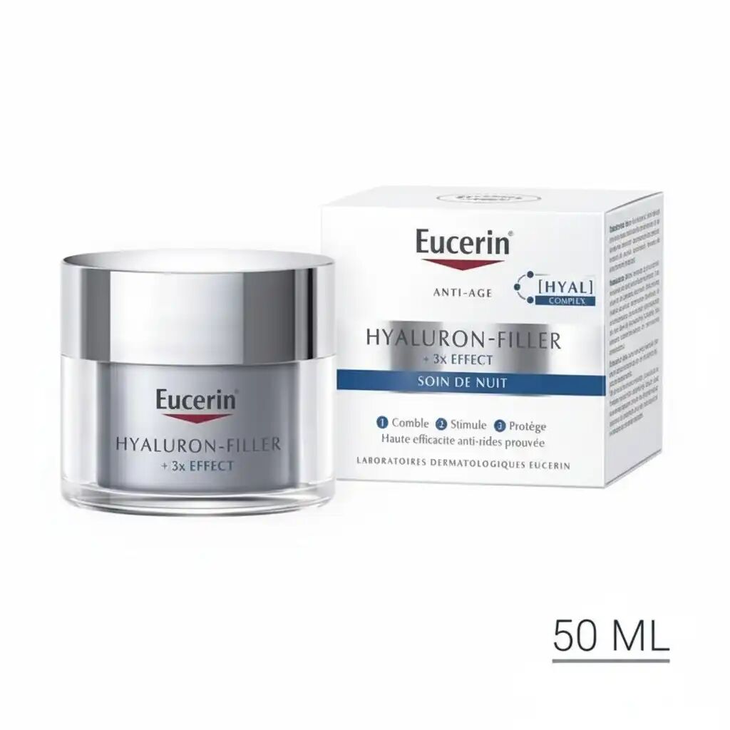 Crème De Nuit Visage Hyaluron-filler - 1 Unité