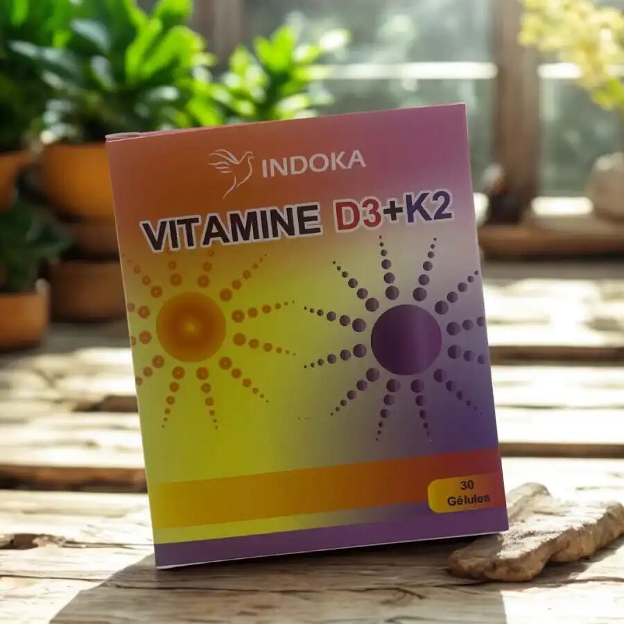 Newos Vitamine D3 + K2 – Santé Osseuse & Immunité – Calcium