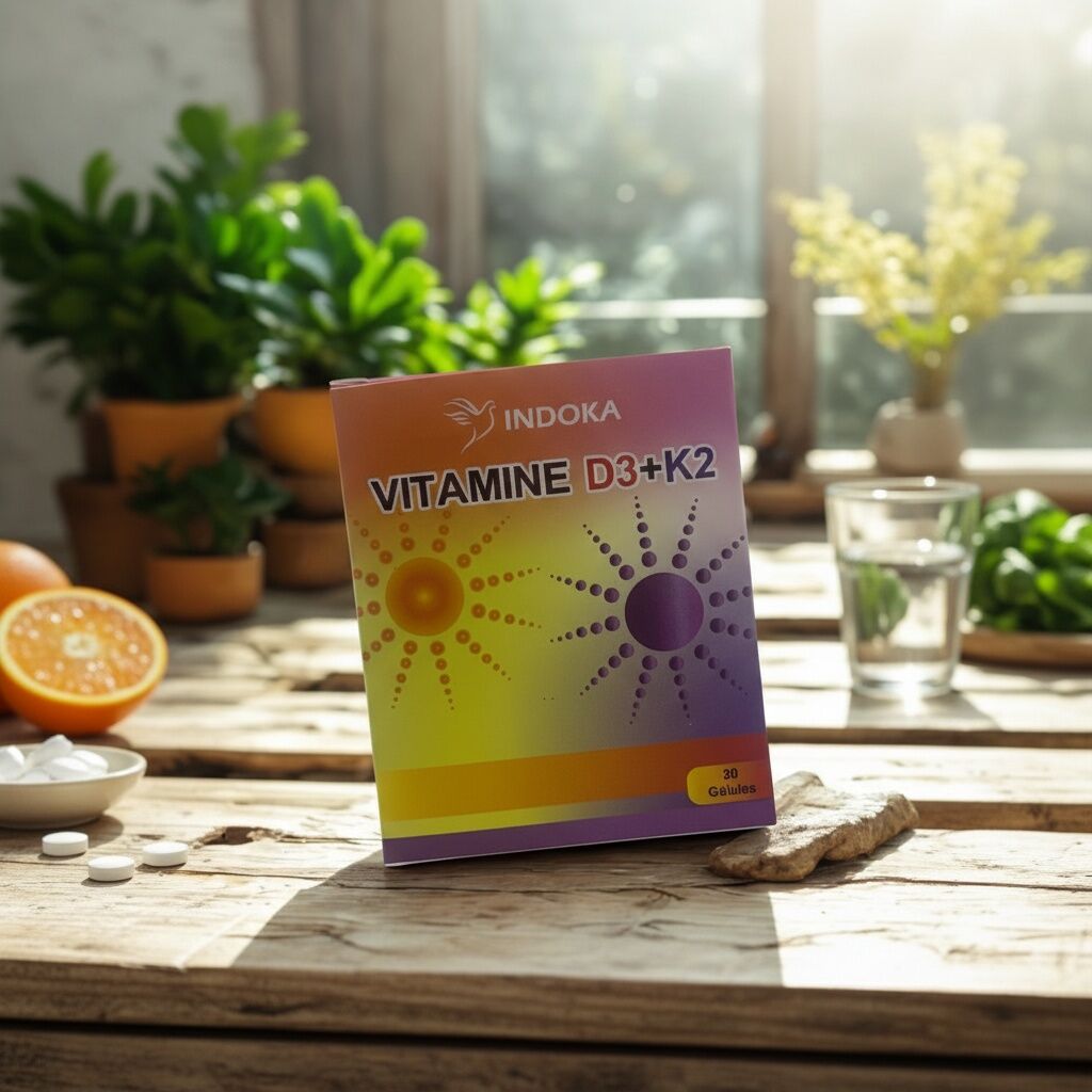 Newos Vitamine D3 + K2 – Santé Osseuse & Immunité – Calcium