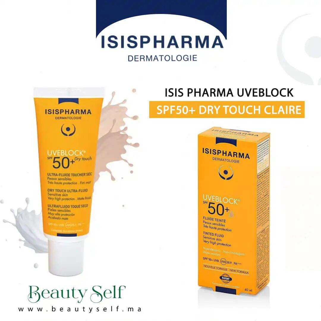 Uveblock Dry Touch Teinte Claire Spf50+ thumbnail 3