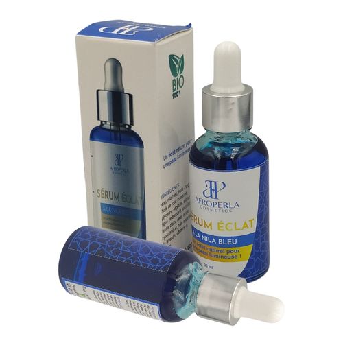 Sérum Eclat A La Nila Bleu (hydratant, Éclaircissant)