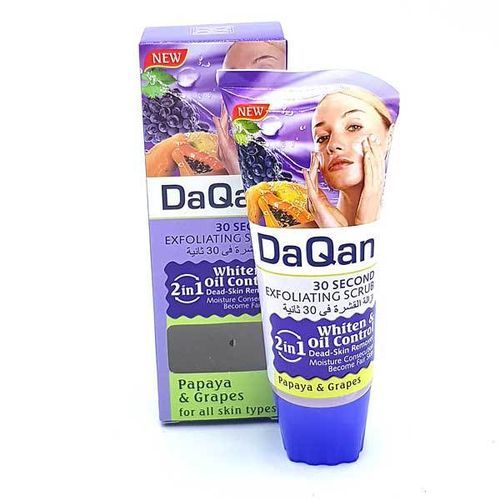 Daqan 30 Second Exfoliation Scrub Papaye Et Grappes