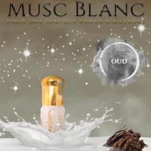 Musc Blanc 6 Ml Nettoyer, Parfumer Et Blanchir Les Zones