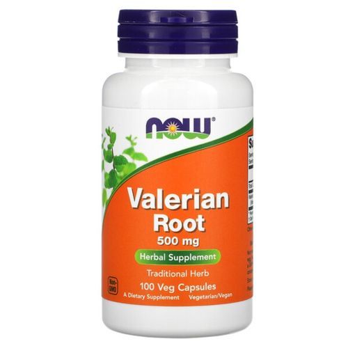 Valerian Root, Racine De Valériane, 500 Mg, 100 Gélules Végétales