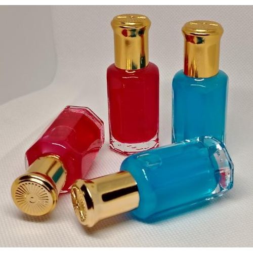 4 Pièces Musc Al Tahara 2x12 Ml De Musc De Grenade + 2x12 Ml D'huile De Musc En Poudre