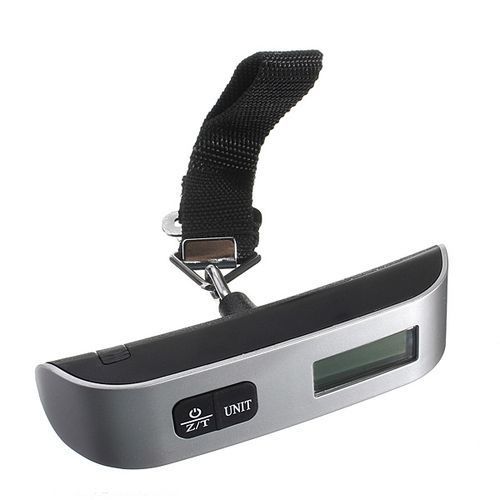 Portable 50kg/10g Lcd Digital Fish Hanging Luggage Hook Electronic Weight Scale