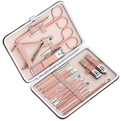 18pcs Set Nail Trousse Manucure Pédicure Ongle Soins Kits thumbnail 3
